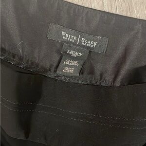 White House Black Market Classic Black Trousers